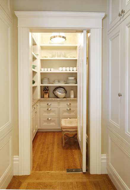 Pantry traditional kitchen