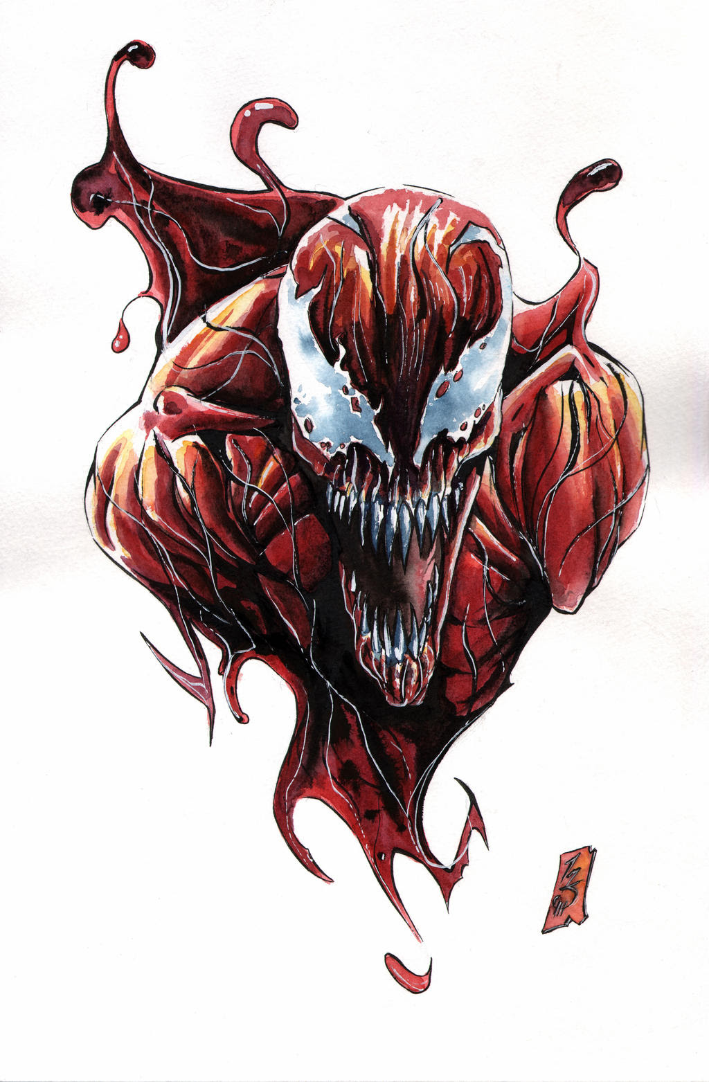 Venom Tattoo Stencil Tattoo