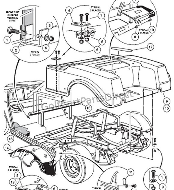 Wiring Diagram For 2006 Club Car Precedent 48 Volt - TRWFCONLINE