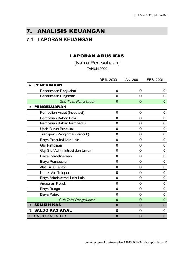 Contoh Proposal Gathering Perusahaan Doc - Hontoh