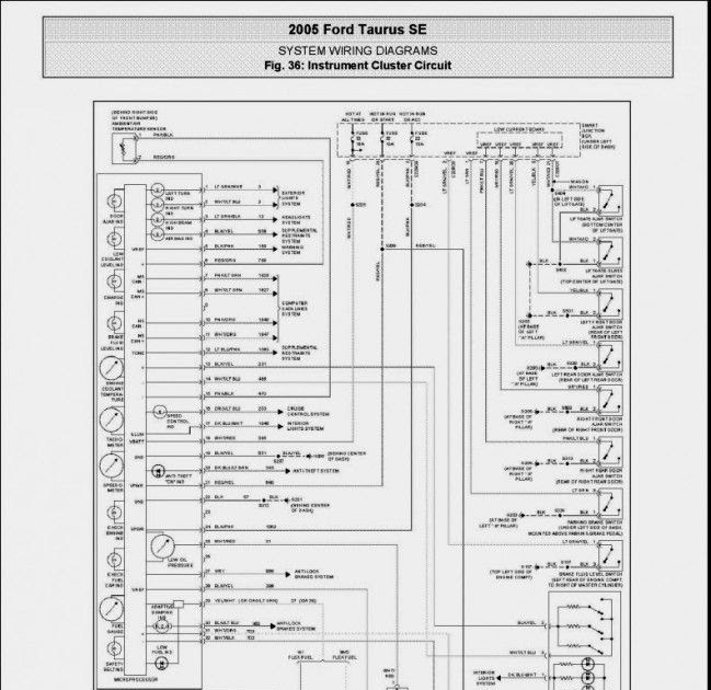 2003 Chevy Silverado Instrument Cluster Wiring Diagram