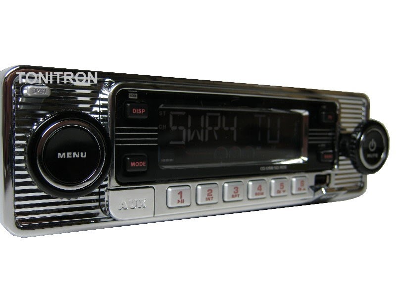 Oldtimer Autoradio Mit Neuer Technik Die Passenden