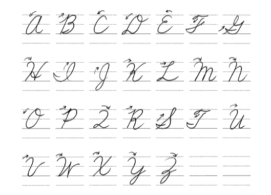 名前 英語 書き方 大文字