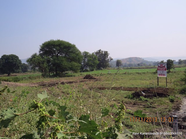 Site of Amit Rujuta Ventures' upcoming project at Chande - Visit "Gloria" 1 BHK 1.5 BHK 2 BHK Flats at Nande near Hinjewadi on Pirangut Nande Road Taluka Mulshi District Pune 412115
