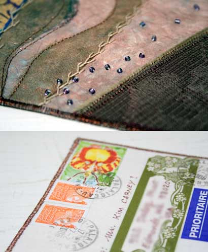 Sandra sent me a postcard