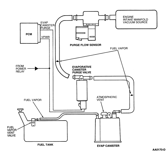 Ford Ranger Evap System Diagram