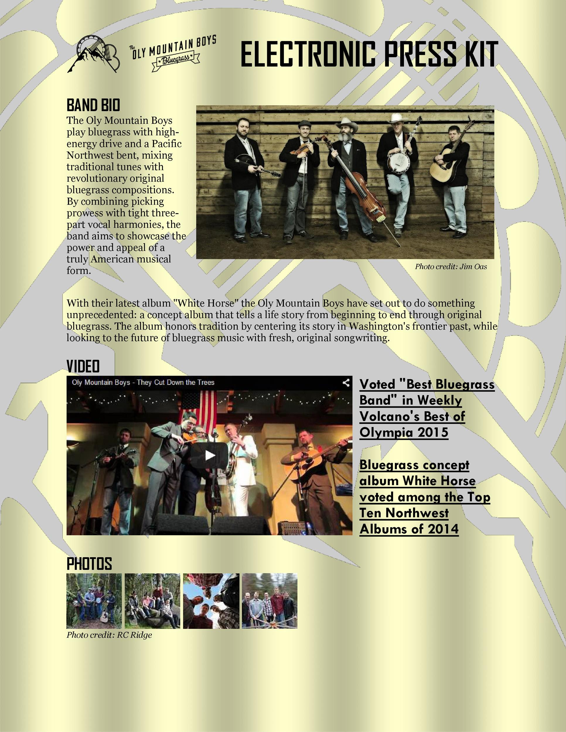 Band Press Kit Template Pdf HQ Template Documents