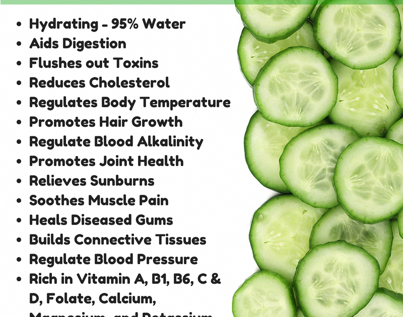 Cucumber Juice Benefits And Risks health benefits