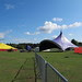 Main stage, Rhythm tent and Paradise tent