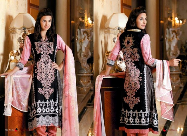 Womens-Girls-New-Summer-Eid-Suits-Collection-2014-by-Al-Zohaib-Textile-18 Womens-Girls-New-Summer-Eid-Suits-Collection-2013-by-Al-Zohaib-Textile-18