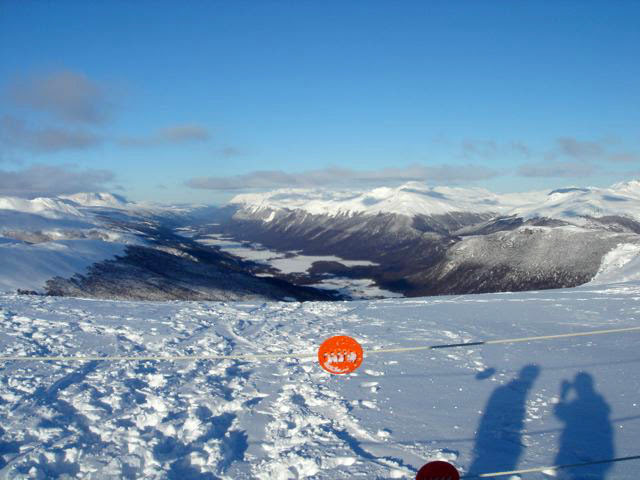 Skiing in Ushuaia