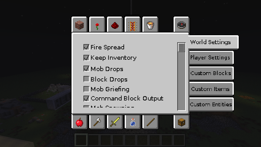 Minecraft Gamerules List