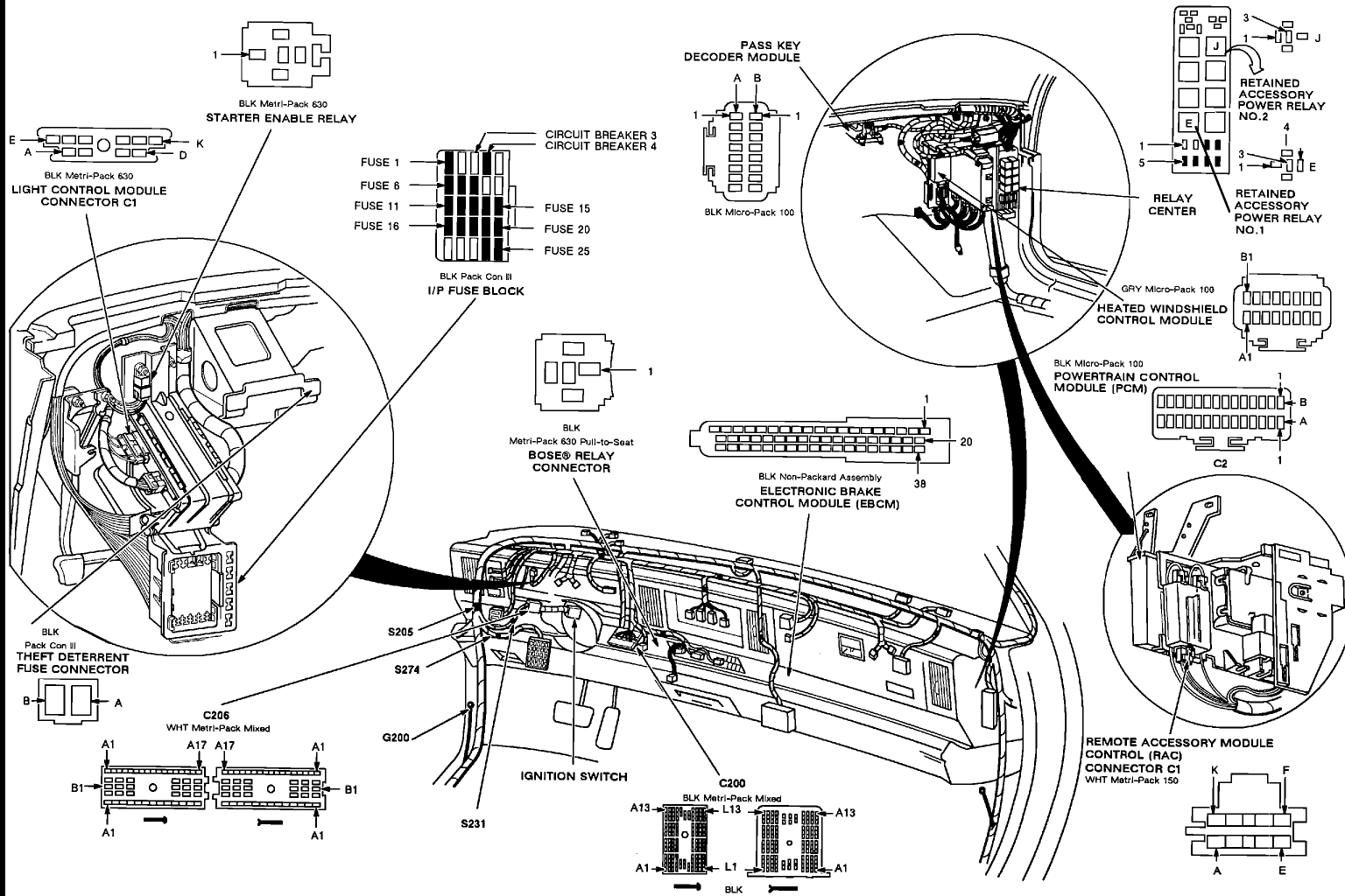 94 Buick Park Avenue Radio Wiring Diagram