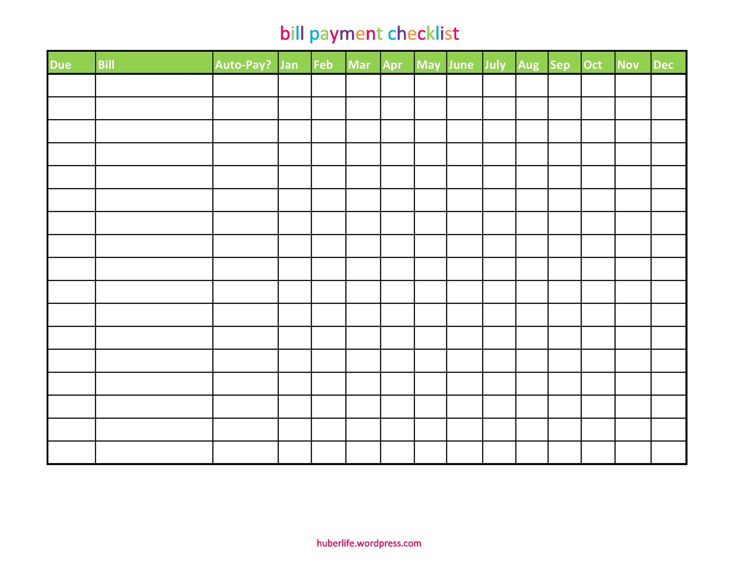 monthly-payment-template-pdf-template
