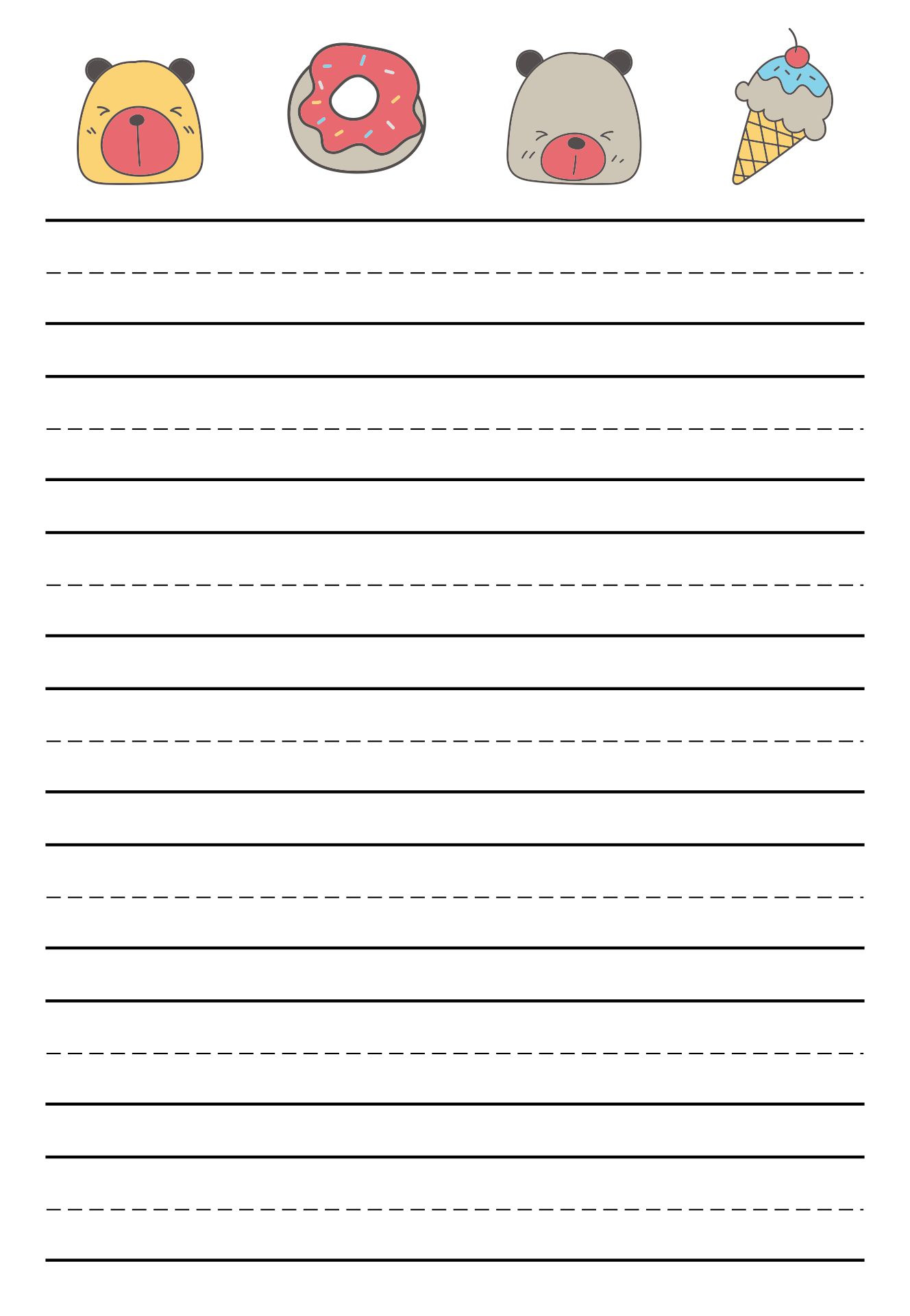 primary letter writing paper