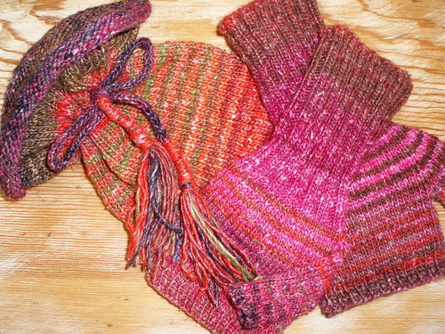 Mitts & pouch