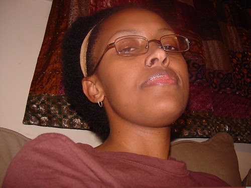Who do you think you're playing with? picture of me looking down at the camera