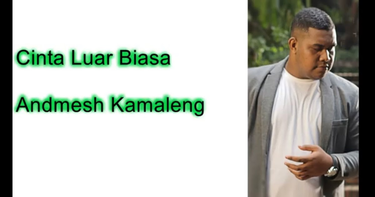 Unduh Lirik Cinta Luar Biasa - Terimalah lagu ini dari orang biasa tapi