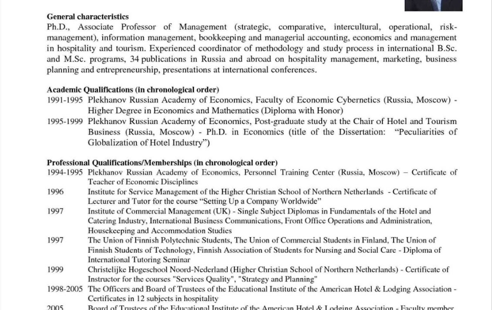 16 lovely academic qualifications for resume