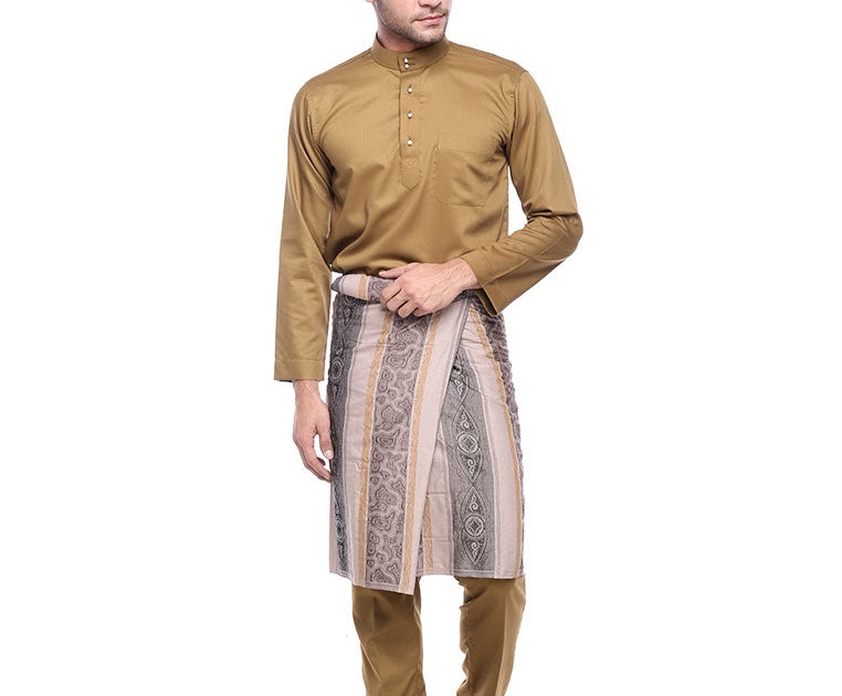 Baju Melayu Gold Colour - malayxaqa