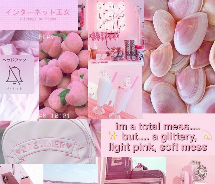 Girly Cute Wallpaper Iphone Vintage Pink Aesthetic Wallpaper - Download ...