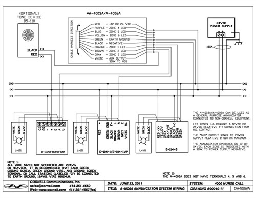 Wiring Diagram Nurse Call System - Home Wiring Diagram