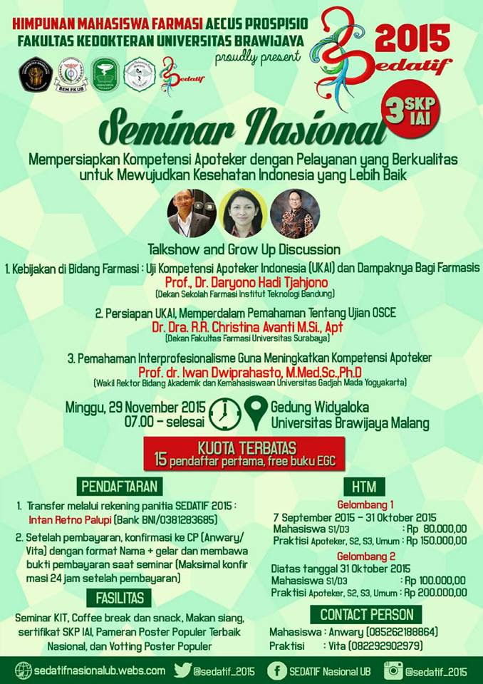 Gelar S2 Farmasi Apoteker Kunci Persoalan