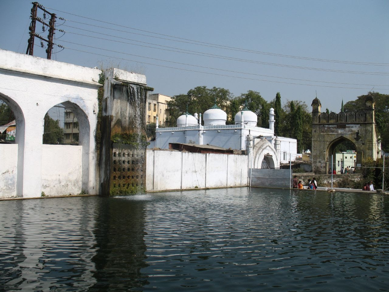 Panchakki, Old Flour mill running with the force of water and The Fountain. Panchakki, Image Source Wikipedia