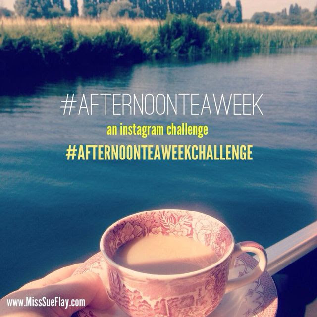 Afternoon Tea Week Instagram Challenge with Miss Sue Flay