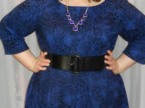 What I Wore: Royal Blue and Totally New (to me)