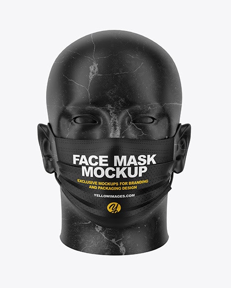 Download Free Face Mask Mockup Psd Face Mask Mockup In Apparel Mockups On PSD Mockup Template