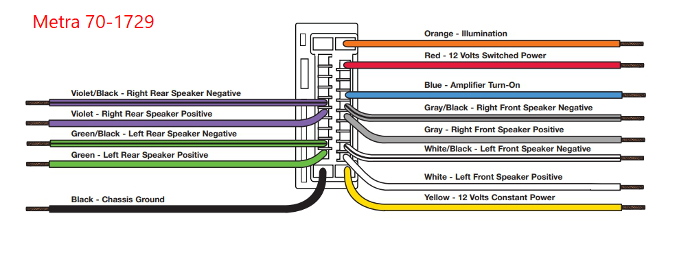 55 Speaker Wire Color Diagram Wiring Diagram Plan