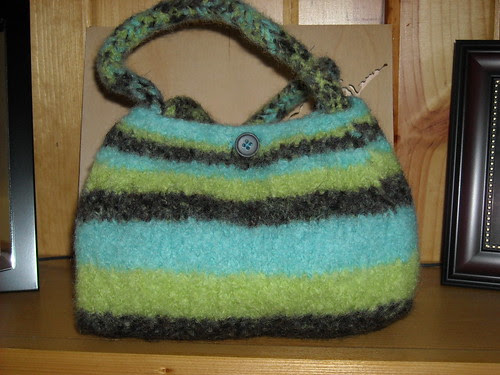 Finished Katie's Cool Colored Purse