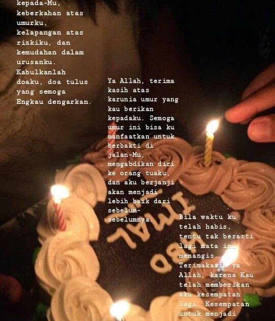 Kata Kata Selamat Ulang Tahun Buat Diri Sendiri Homecare24