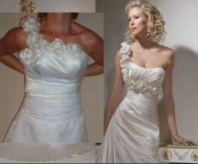 Wedding Dress Style Fake Designer Wedding Dress