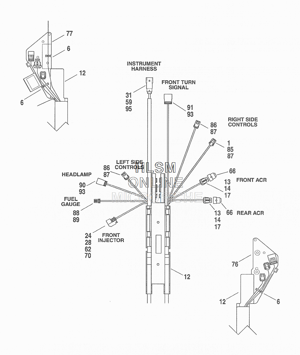 Harley Stereo Wiring Harnes - Fuse & Wiring Diagram