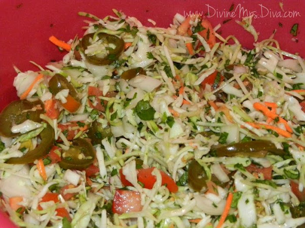 Diva In The Kitchen: Mexican Slaw