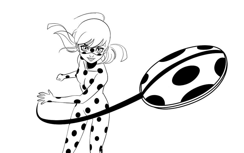 Ladybug And Cat Noir Kwami Coloring Pages : Miraculous Ladybug Coloring
