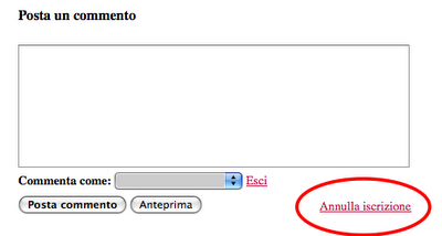 Info: iscrizione mail ai post del blog Info: iscrizione mail ai post del blog