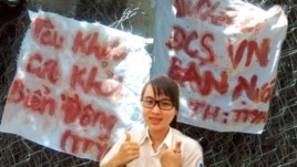 Sinh viên chống Trung Quốc Nguyễn Phương Uyên