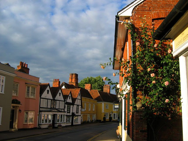 Early one morning in Dedham, Essex, England