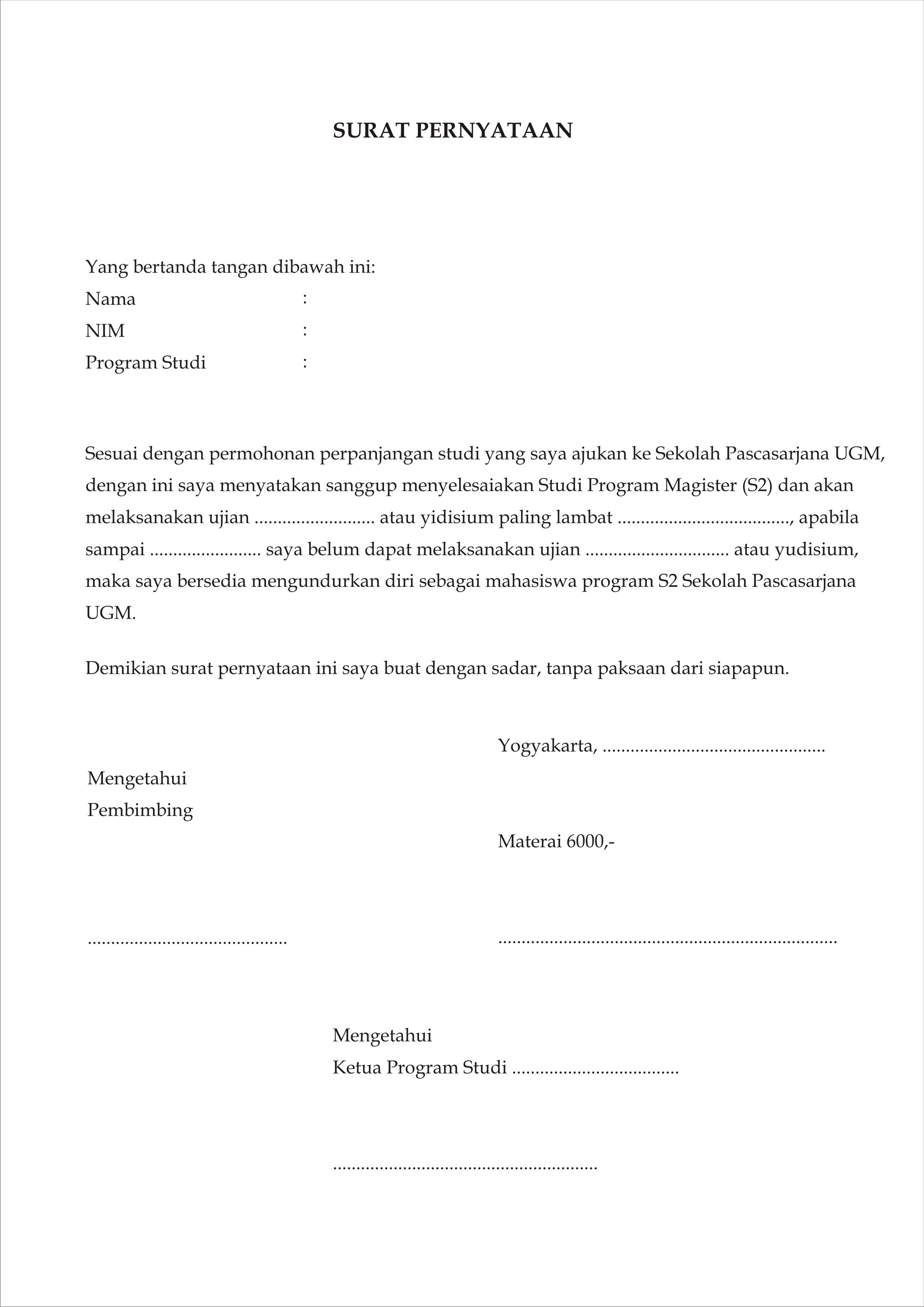 Contoh Surat Rekomendasi S2 Dari Dosen Pembimbing Contoh Seputar Surat