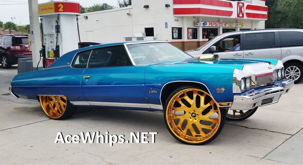 Ace-1: Pompano Chevy Donk Game on 30"s In Orlando