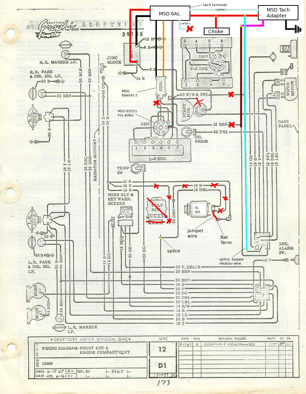 67 Camaro Ignition Wiring Diagram - Wiring Diagram Networks
