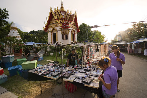 Jewelry at Karon temple market
