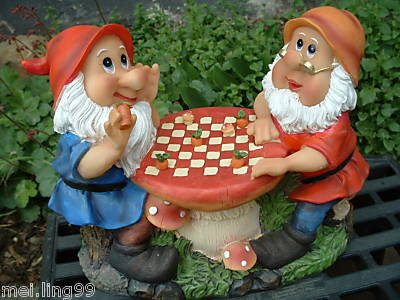 Hubdach selber bauen Gartenzwerg spiel