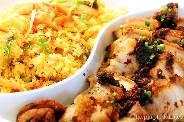 Entrees - Kimchi Bokumbap and Pork Binagoongan