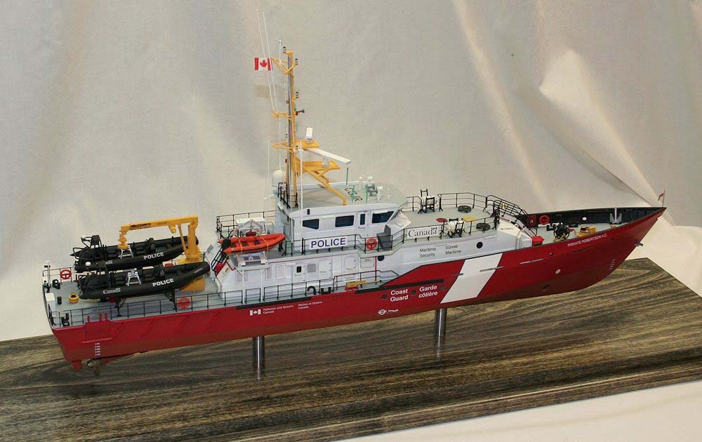 roks boat : next coast guard model boat plans