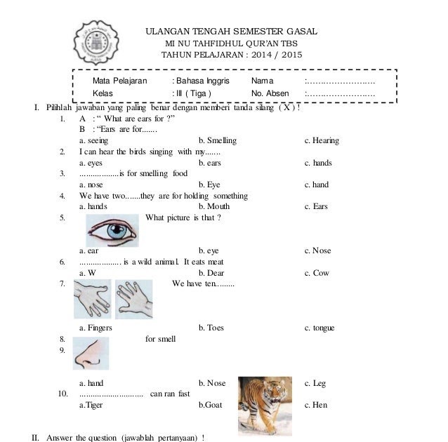 Contoh Soal Psikotes Untuk Masuk Smp