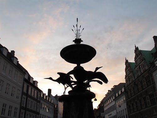 The stork fountain